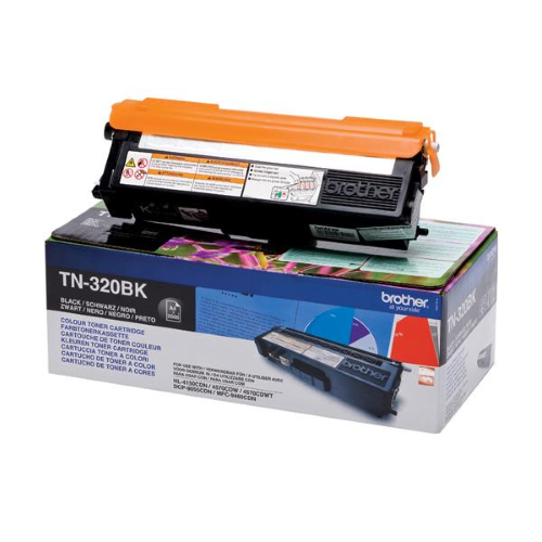BROTHER TN-320BK TONER NERO HL4150CDN 4570CDW 2500PG